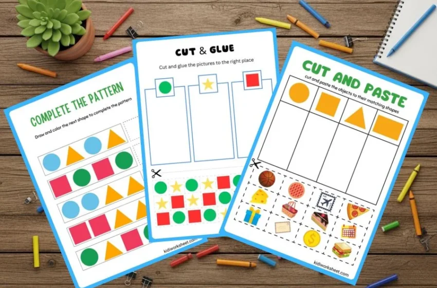  Free Printable Match the Shape Activities
