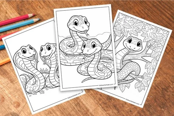 Snake Coloring Pages