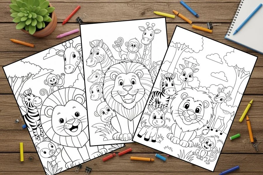 Animal Coloring Pages