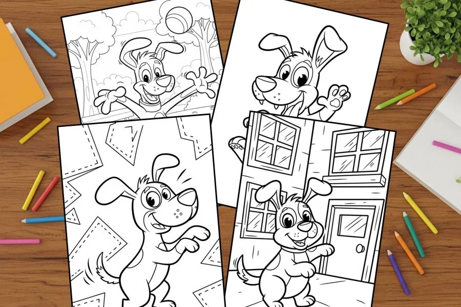 Dog Coloring Pages