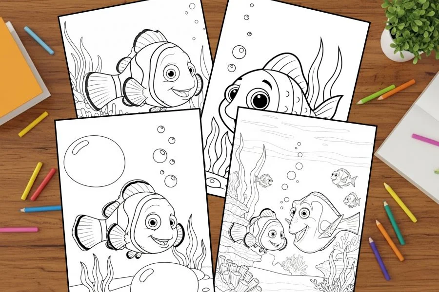 Fish Coloring Pages