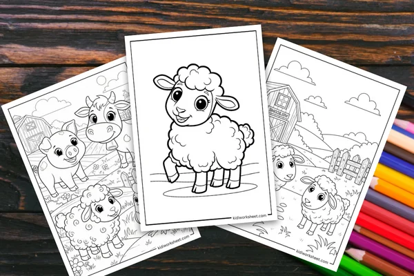 Sheep Coloring