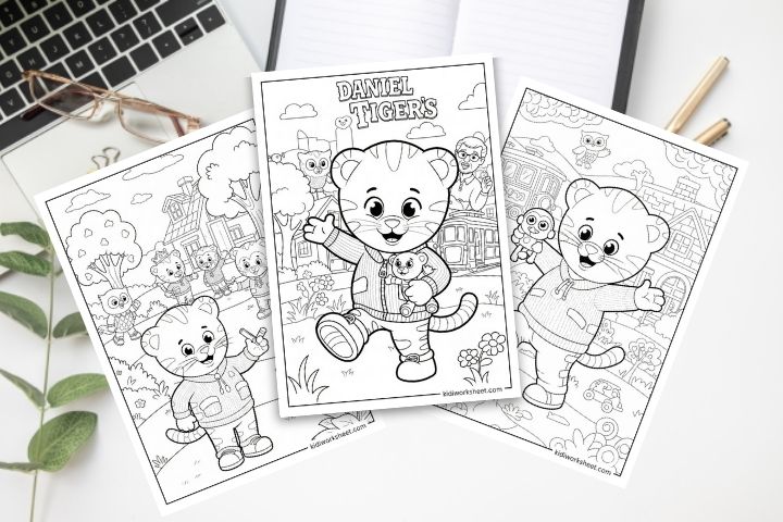 Daniel Tiger Coloring