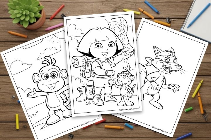 Dora Coloring