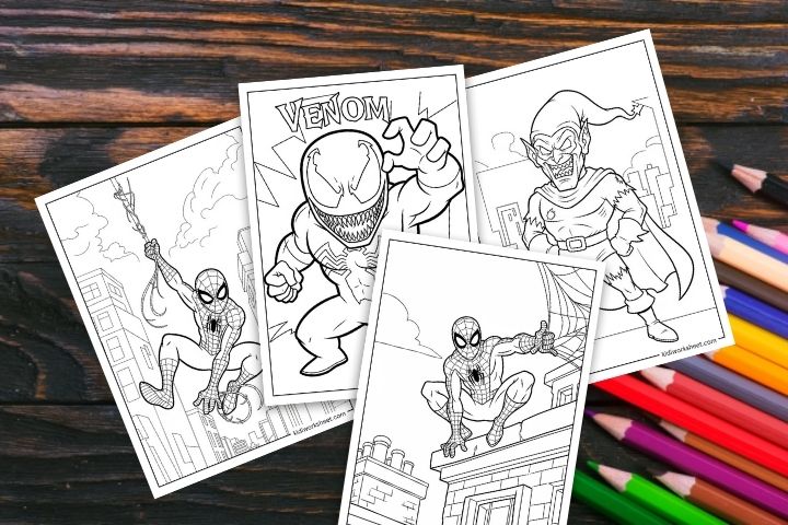 Spiderman Coloring