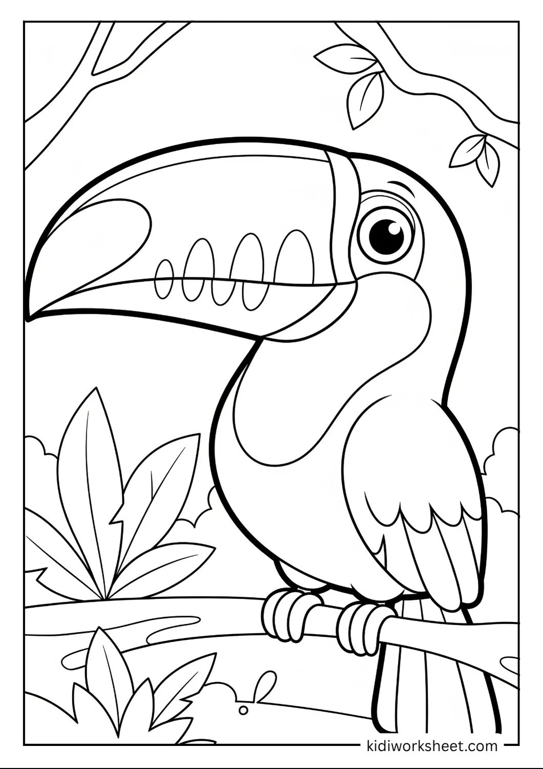 Toucan on branch