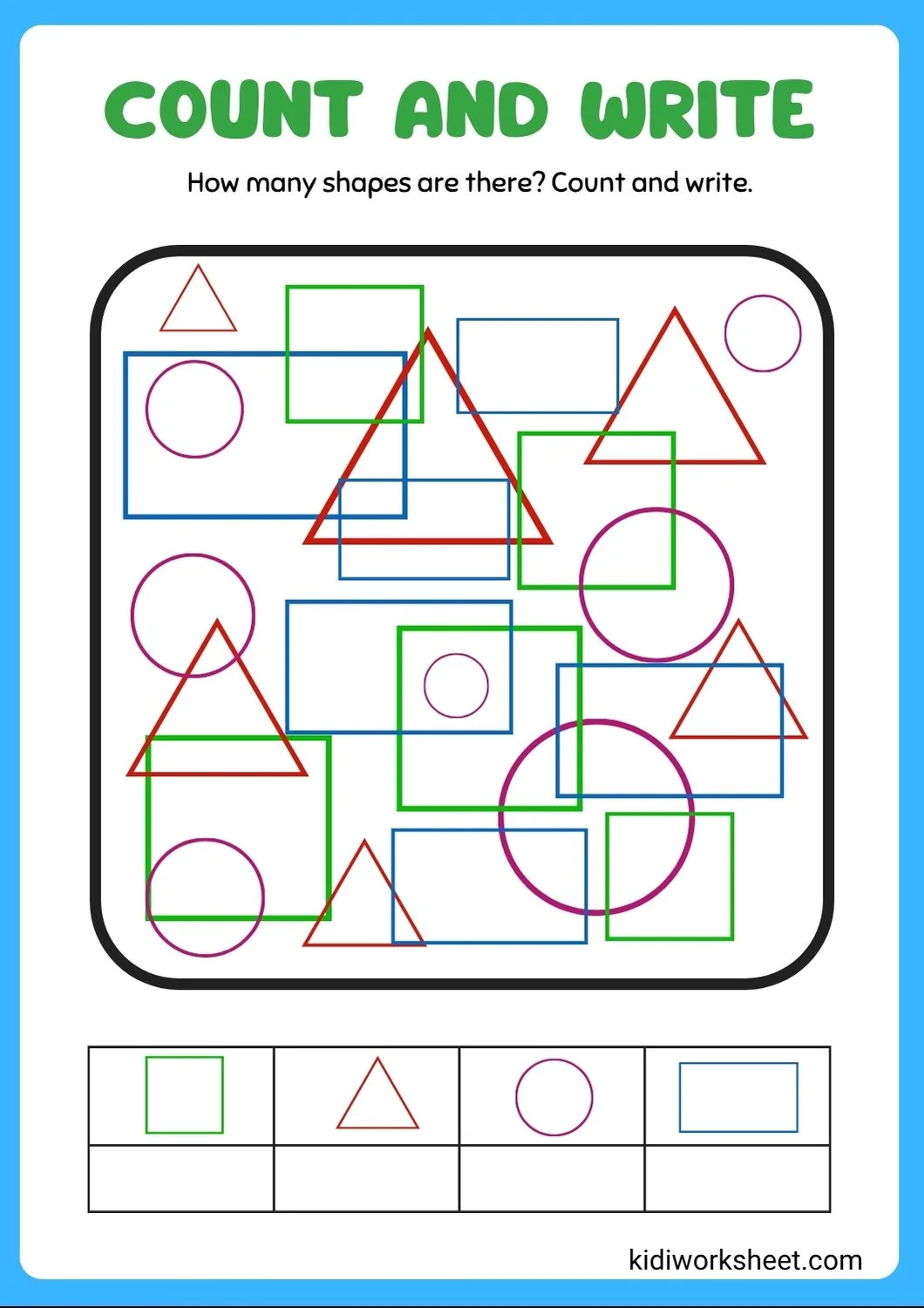 Count the shape