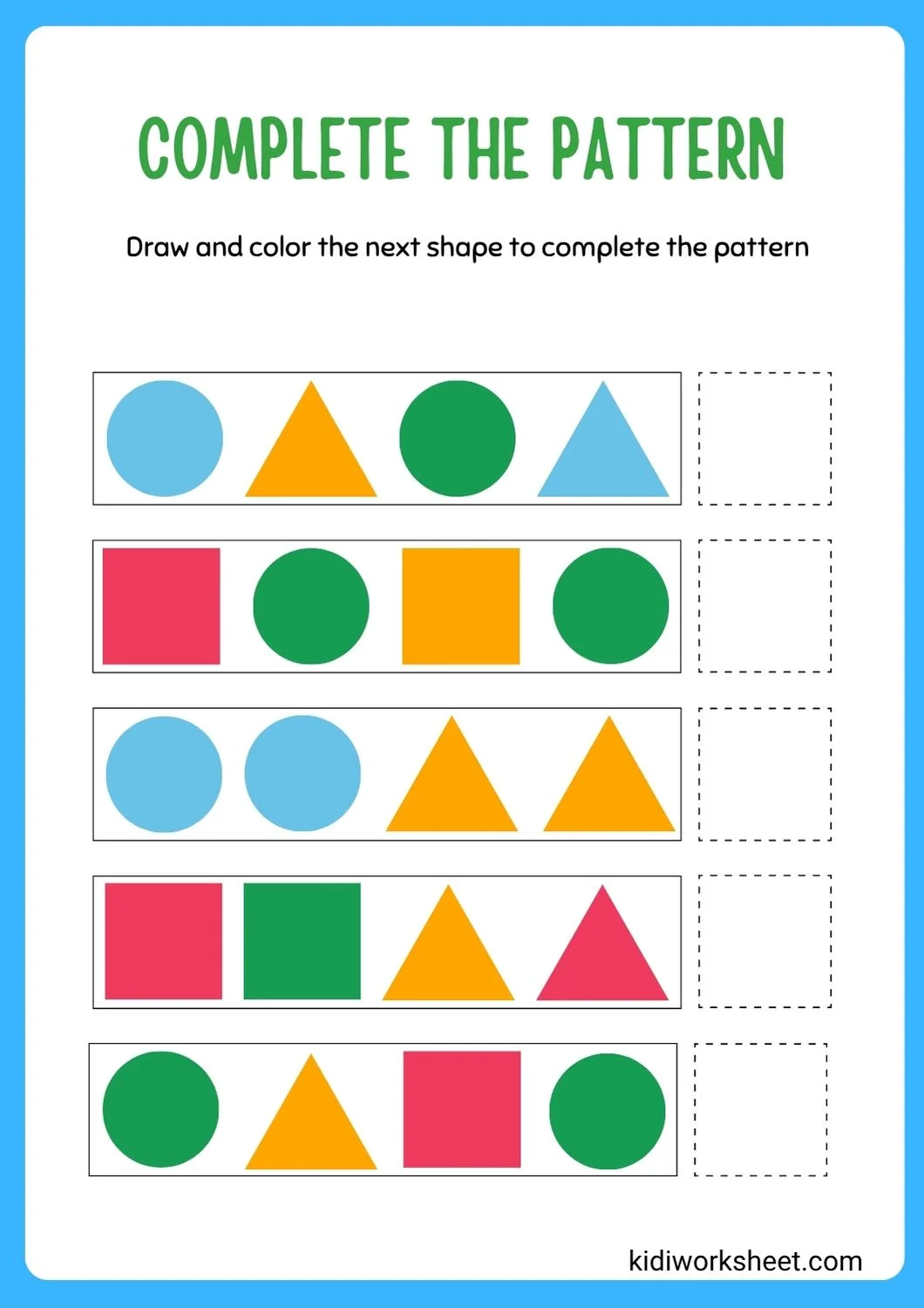 Complete the Pattern