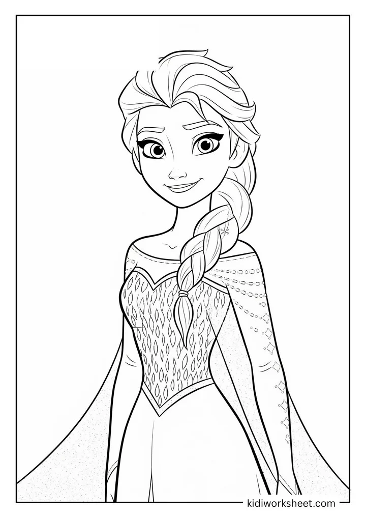 Elsa smiling portrait