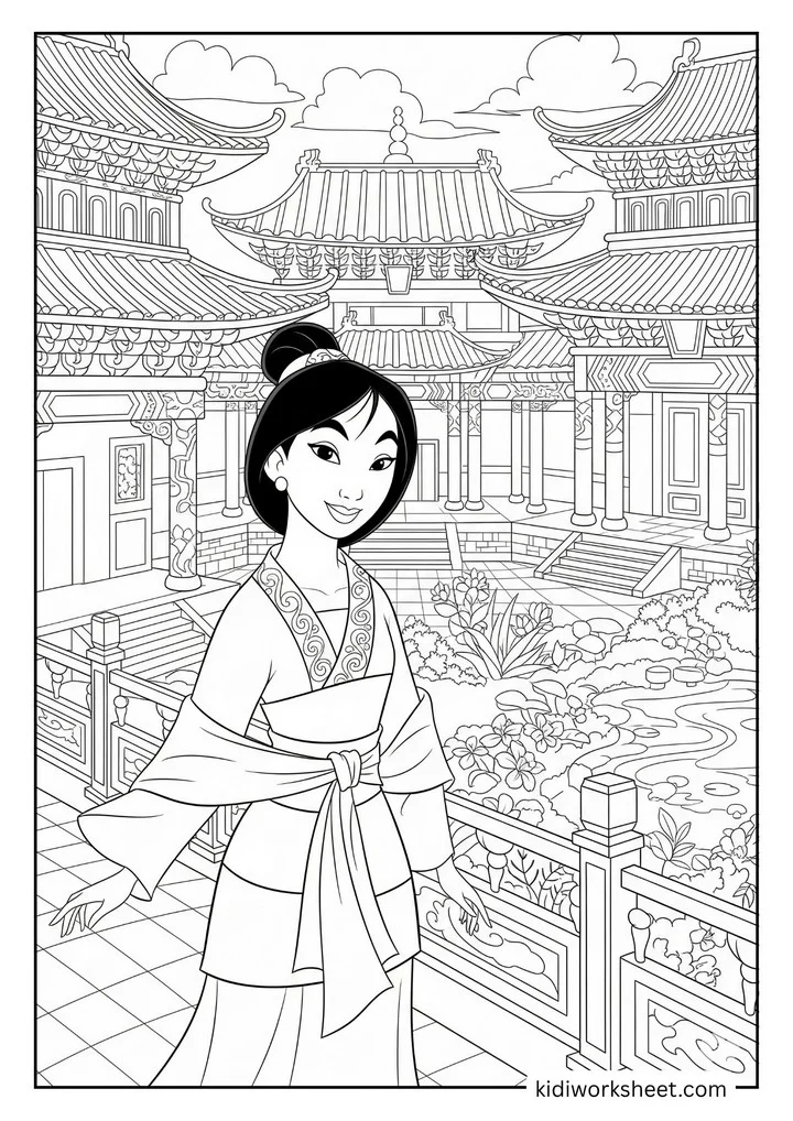 Mulan at imperial palace