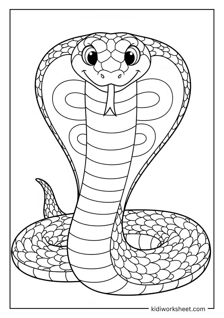 Cobra with hood