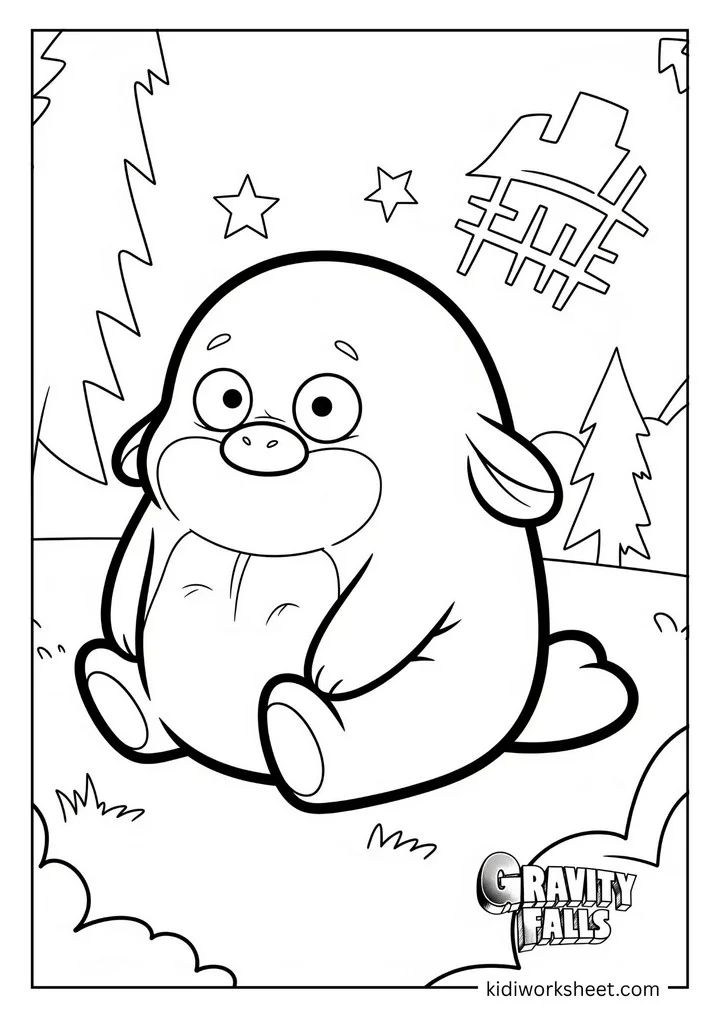 A cute creature from Gravity Falls