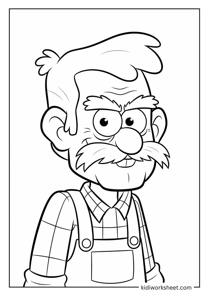 A man from Gravity Falls