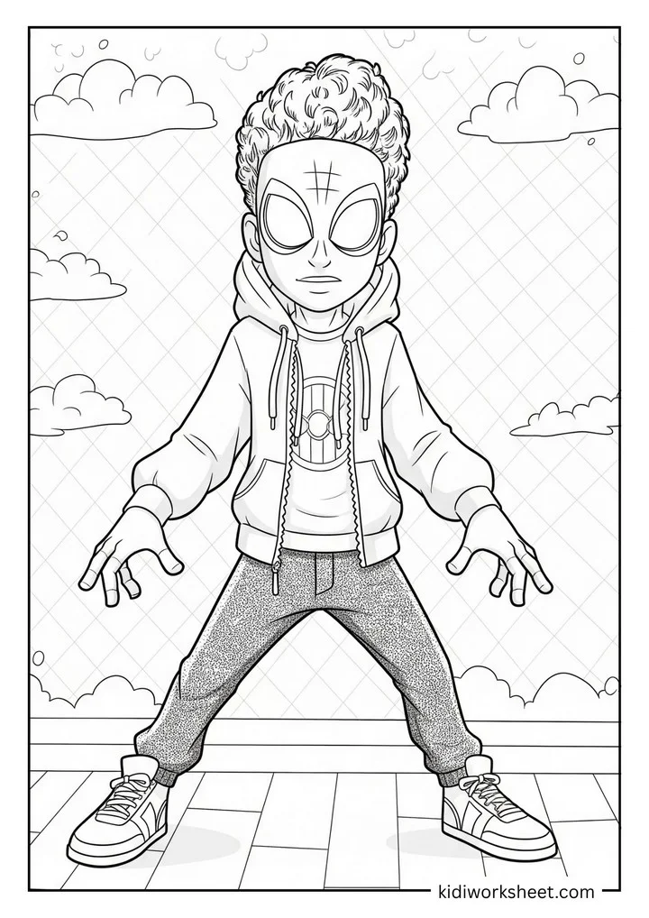 Miles Morales from Spider-Verse
