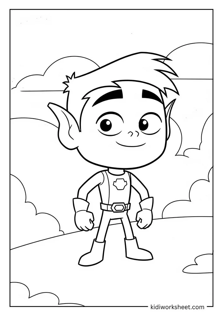 Beast Boy from Teen Titans Go