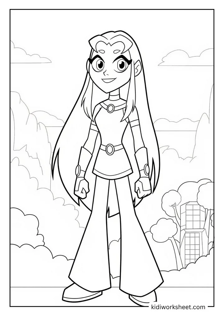 Starfire from Teen Titans Go