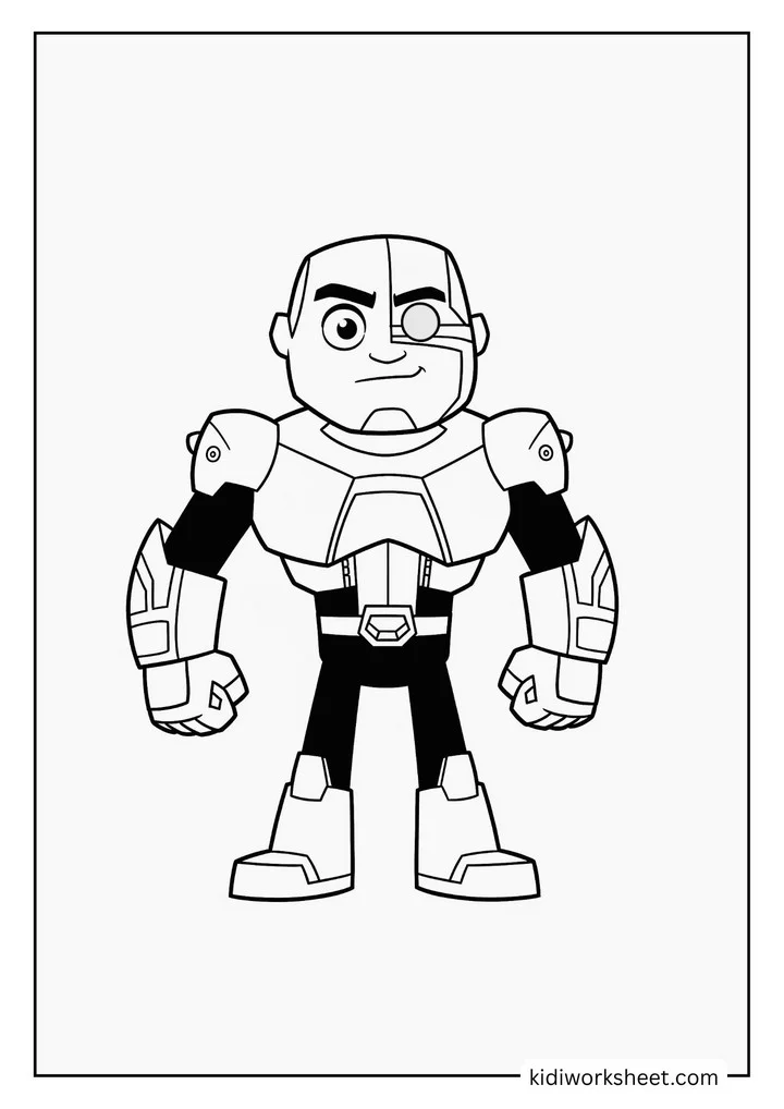 Cyborg from Teen Titans Go