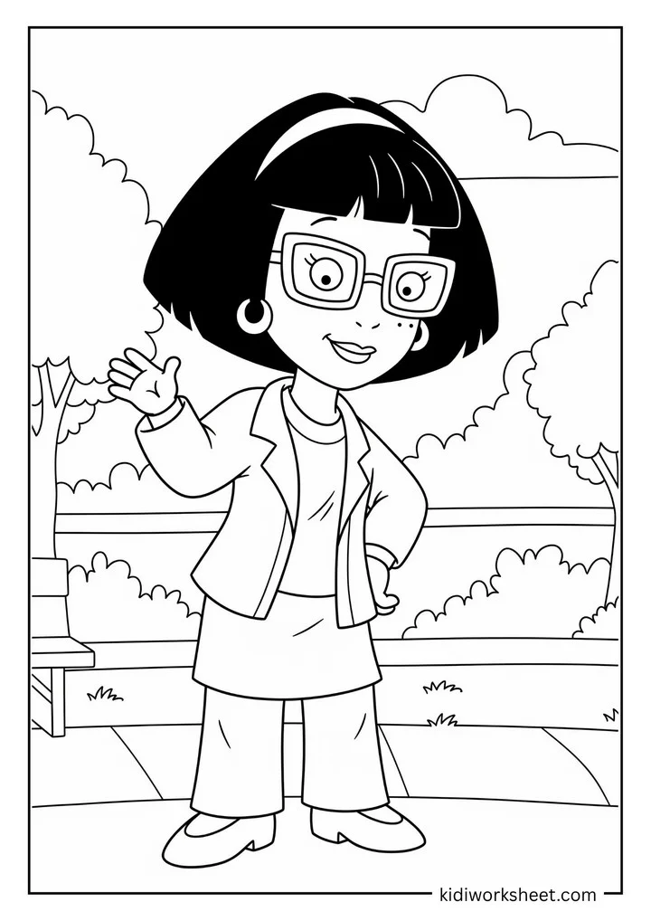 Mrs Read waving hello