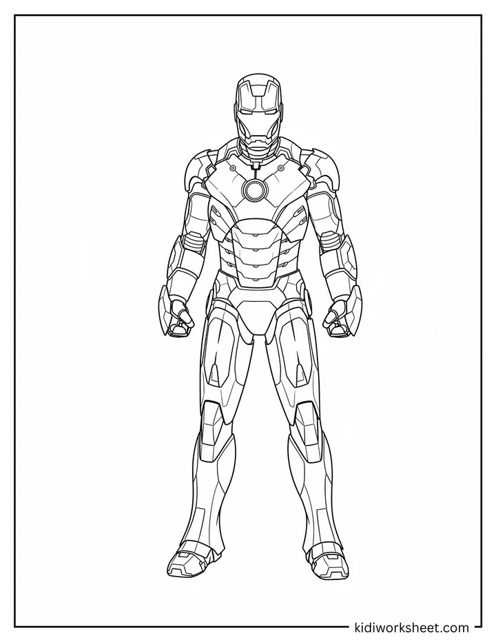 Iron Man Heroic Stance