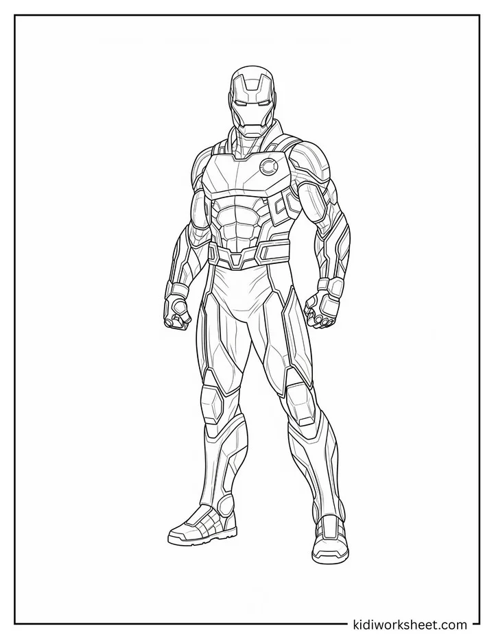 Iron Man Battle Ready Pose