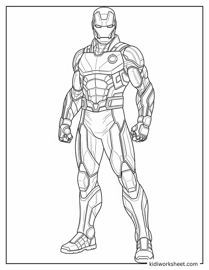 Iron Man Powerful Stance